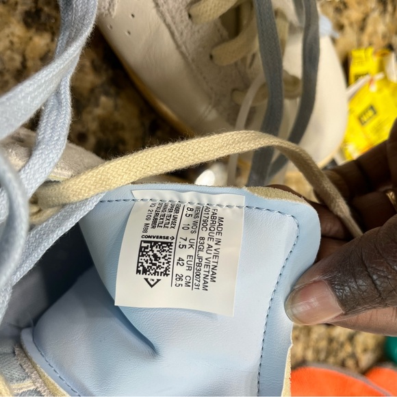 Converse PJ Tucker Pro Leather Hi Sneakers Men’s size 8.5 - Picture 6 of 6